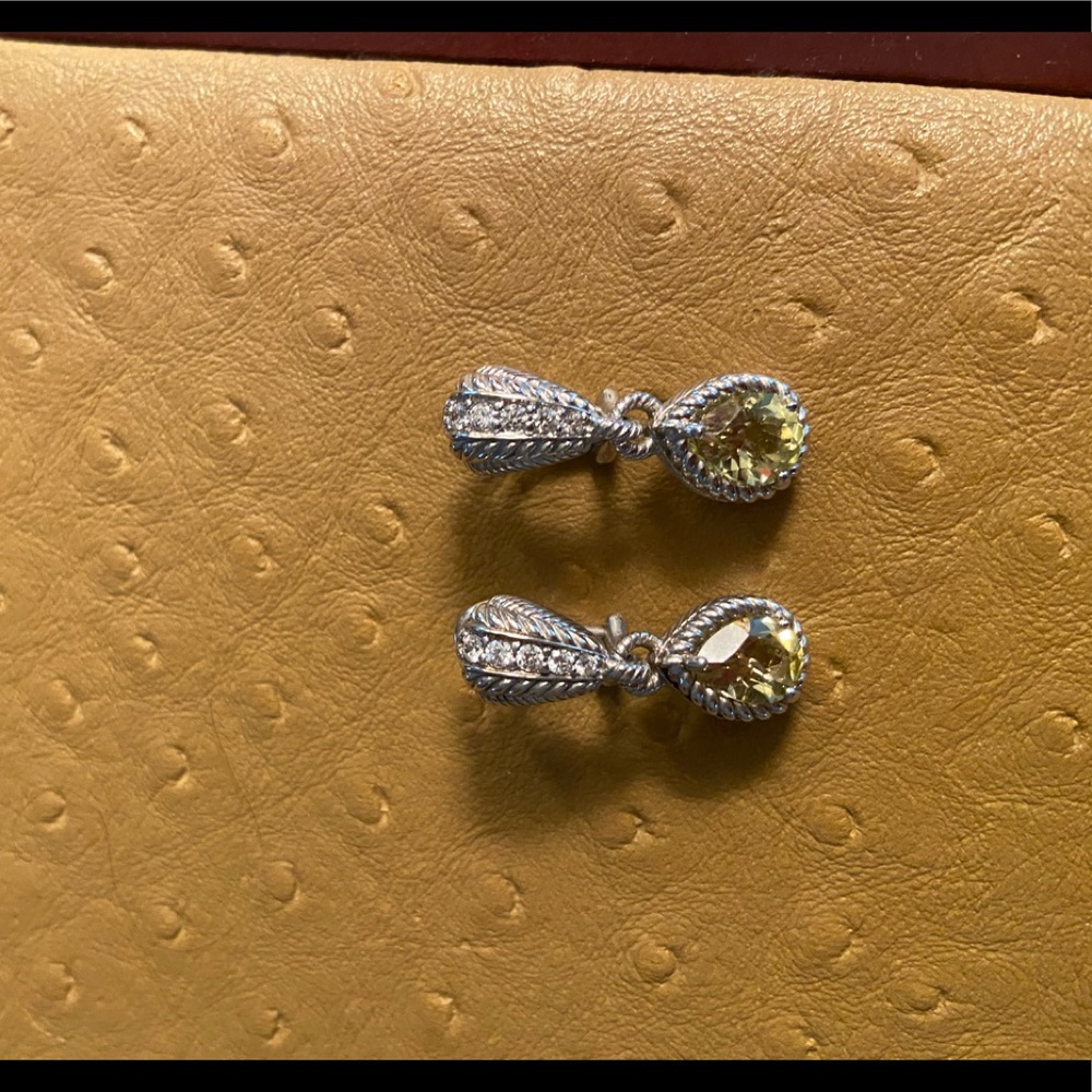 Judith Ripka earrings